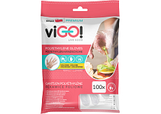 viGO jednorázowe rękawice mikrotęowe, 100 sztuk