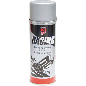 Auto-K Racing farba ognioodporna 800 °C na rury wydechowe, srebrna, 400 ml