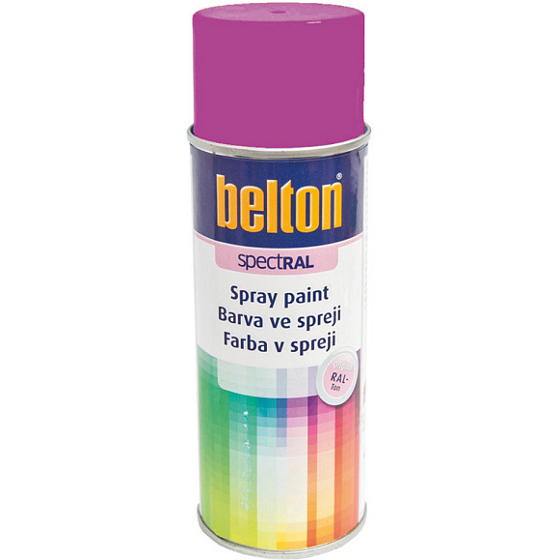 Belton SpectRAL rychleschnoucí barva ve spreji, Ral 4008 signální fialová, 400 ml