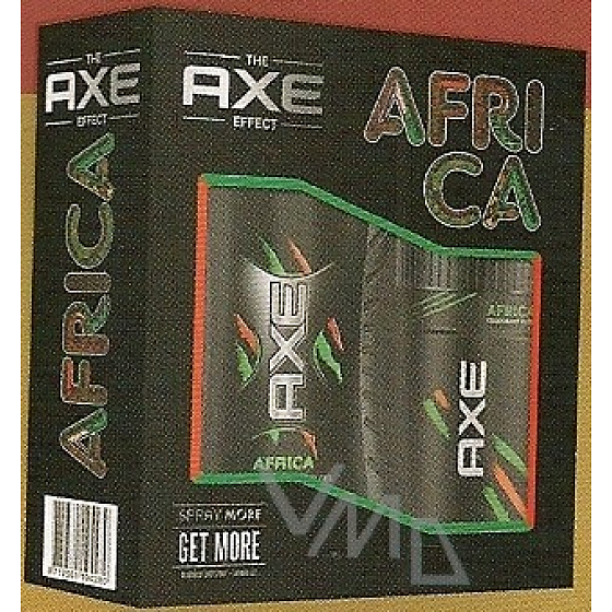 Axe Africa deodorant sprej 150 ml + sprchový gel 400 ml, kosmetická sada