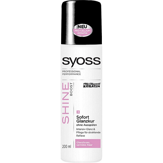 Syoss Shine Boost kůra pro normální a lámavý vlas 200 ml