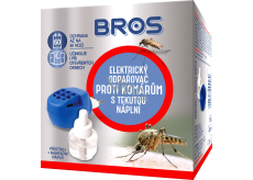 Bros Elektrický odpařovač proti komárům s tekutou náplní, 40 ml