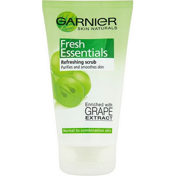 Garnier Skin Naturals Fresh Essentials osvěžující peelingový krém normalní a smíšená pleť 150 ml