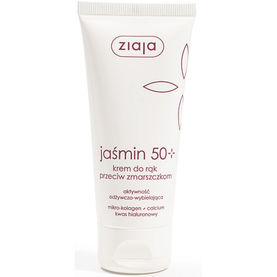 Ziaja Jasmín 50+ protivráskový krém na ruce 50 ml