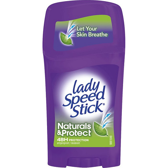 Lady Speed Stick Naturals & Protect antiperspirant deodorant stick pro ženy 45 g