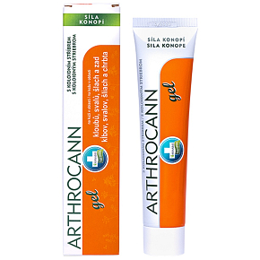 Annabis Arthrocann konopný gel s koloidním stříbrem na klouby, šlachy svaly a záda 75 ml