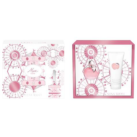 Nina Ricci Nina L Eau toaletní voda 50 ml + tělové mléko 100 ml, dárková sada