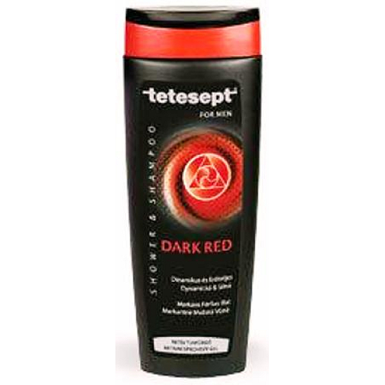Tetesept Dark Red sprchový gel pro muže 250 ml