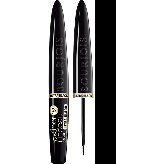 Bourjois Liner Pinceau Ultra Black Liquid Eyeliner tekuté oční linky 35 Ultra Black 2,5 ml