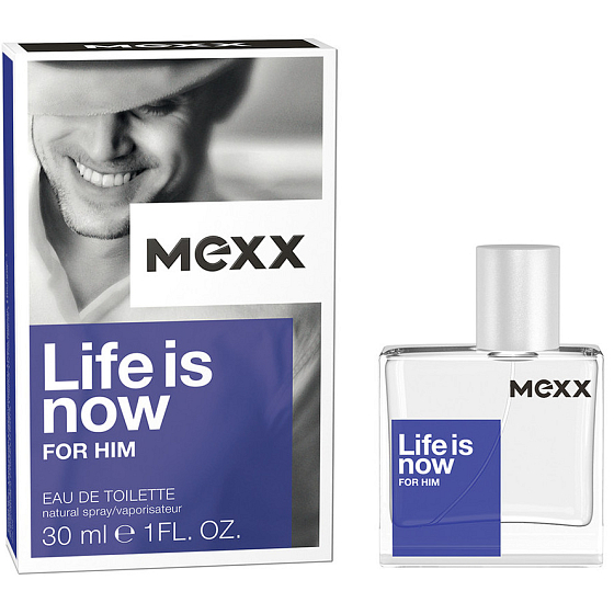 Mexx Life Is Now for Him toaletní voda 30 ml