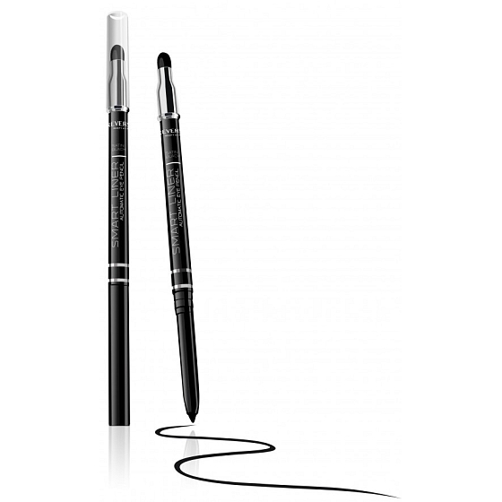 Revers Smart Liner automatická tužka na oči s houbičkou černá 1,8 g