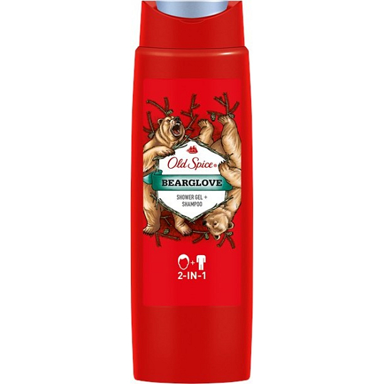 Old Spice BearGlove 2w1 żel pod prysznic i szampon dla mężczyzn 400 ml