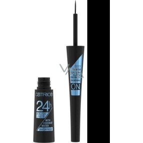 Catrice 24h Brush Liner Waterproof płynne eyeliner 010 Ultra Black Waterproof 3 ml