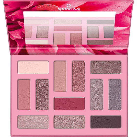 Essence Out In The Wild Eyeshadow Palette paletka očních stínů 01 Don't Stop Blooming! 10,2 g