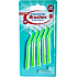 Claradent Interdental Brushes mezizubní kartáčky 0,5 mm zelené 5 kusů