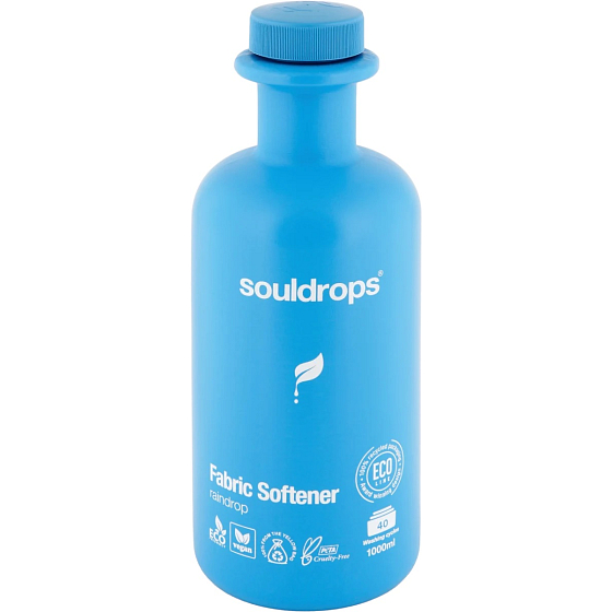 Souldrops Fabric Softener Raindrop aviváž s vůní letního deště 40 dávek 1 l