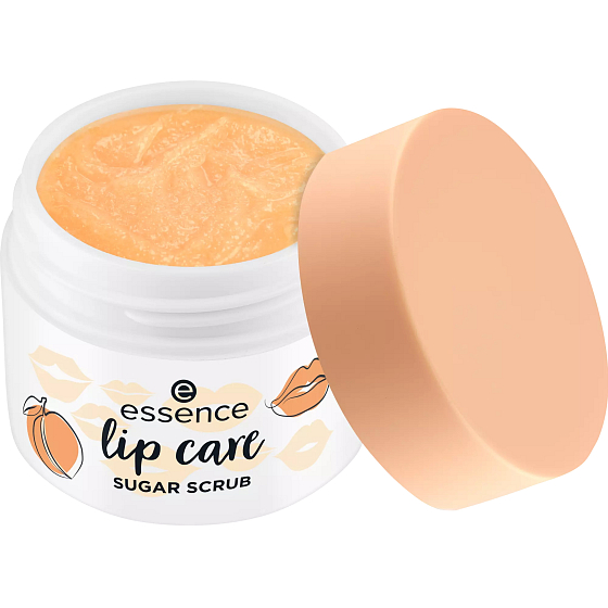 Essence Sugar Scrub peeling na rty s částečkami cukru 9 g