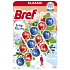 Bref Classic Crisp Flurry WC blok pro hygienickou čistotu a svěžest Vaší toalety, zbarvuje vodu, Mega pack limitovaná edice 3 x 50 g