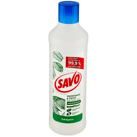 Savo Botanitech uniwersalny środek dezynfekujący i czyszczący do podłóg 1 l