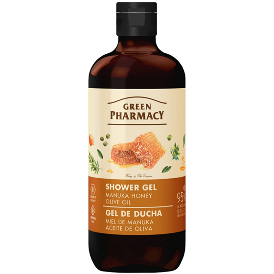 Green Pharmacy Żel pod prysznic Manuka miód i oliwa z oliwek 500ml   5137