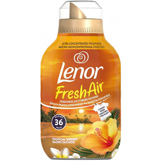 Lenor Fresh Air Tropical Sunset koncentrovaná aviváž, 36 dávek, 504 ml