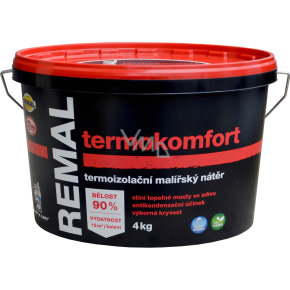 REMAL Termokomfort farba termoizolacyjna na ściany, 4 kg