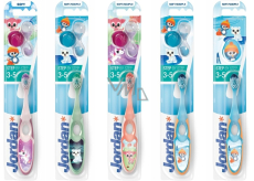 Jordan Step by Step dětský zubní kartáček, ve věku 3-5 let, 1 ks