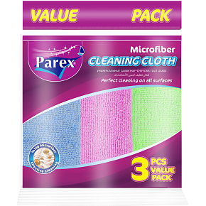 Parex ściereczka czyszcząca z mikrofibry, 3 szt