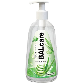 Balcare Aloe vera płynne mydło z dozownikiem 1 l
