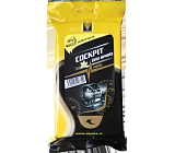 Coyote Cockpit chusteczki czyszczące, wanilia, 30 szt