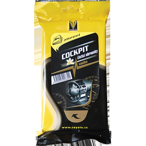 Coyote Cockpit chusteczki czyszczące, wanilia, 30 szt