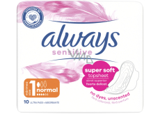 Always Ultra Sensitive Normal Plus wkładki intymne 10 sztuk