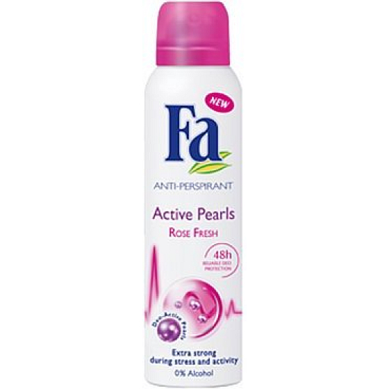 Fa Active Pearls Rose Fresh deodorant sprej pro ženy 150 ml