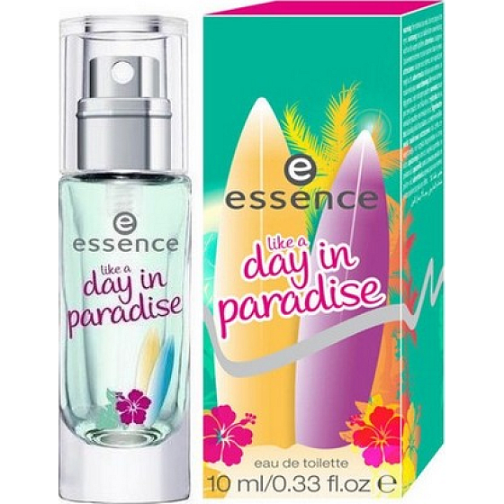 Essence Like A Day In Paradise toaletní voda pro ženy 10 ml