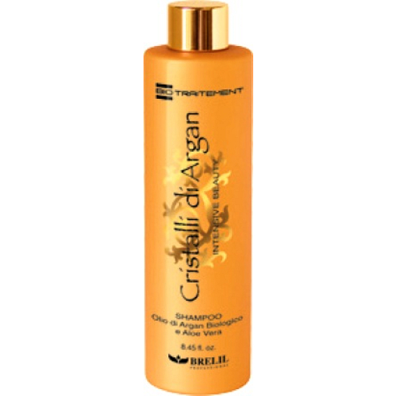 Brelil Cristalli di Argan Bio Arganový olej a Aloe vera šampón 250 ml