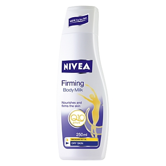 Nivea Q10 Plus výživné zpevňující tělové mléko pro suchou pokožku 250 ml