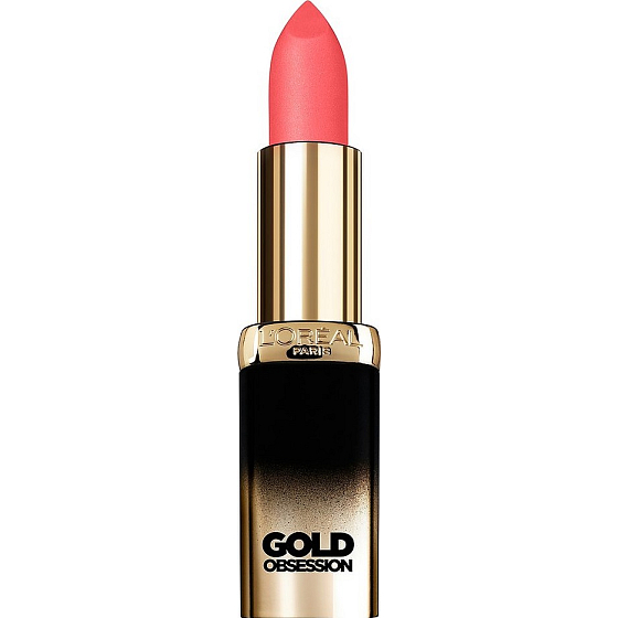 Loreal Paris Color Riche Gold Obsession rtěnka 37 Pink Gold 7 ml