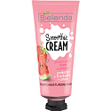 Bielenda Smoothie Cream Jahoda + Meloun + Probiotika hydratační krém na obličej a dekolt 50 ml
