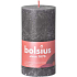 Bolsius Rustic svíčka tmavě šedá válec 68 x 130 mm