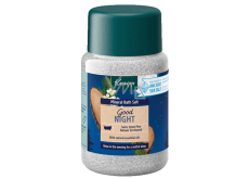 Kneipp Dobranoc sól do kąpieli z naturalnymi olejkami eterycznymi relaksuje umysł i odżywia skórę 500 g