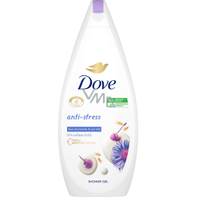 Dove Anti-stress Niebieska Rumianek & Mleko Owsiane żel pod prysznic 250 ml