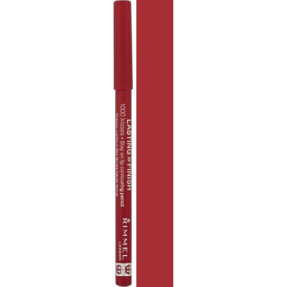 Rimmel London 1000 Kisses Stay On Lip Liner tužka na rty 021 Red Dynamite 1,2 g