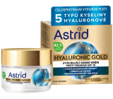 Astrid Hyaluronic Gold pleťový krém proti vráskám denní 50 ml