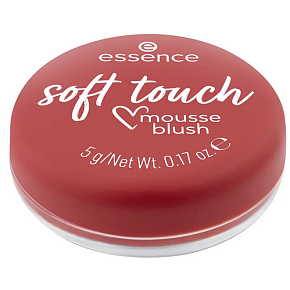 Essence piankowy róż do policzków soft touch 40 Blushing Berry 10 Cozy Clay 10 ml