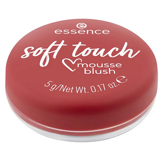 Essence piankowy róż do policzków soft touch 40 Blushing Berry 10 Cozy Clay 10 ml