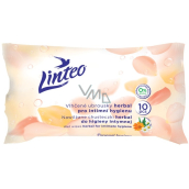 Linteo Herbal nawilżane chusteczki do higieny intymnej 10 sztuk