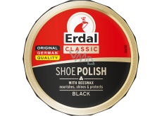 Erdal Shoe Polish Czarny krem do butów, 55 ml
