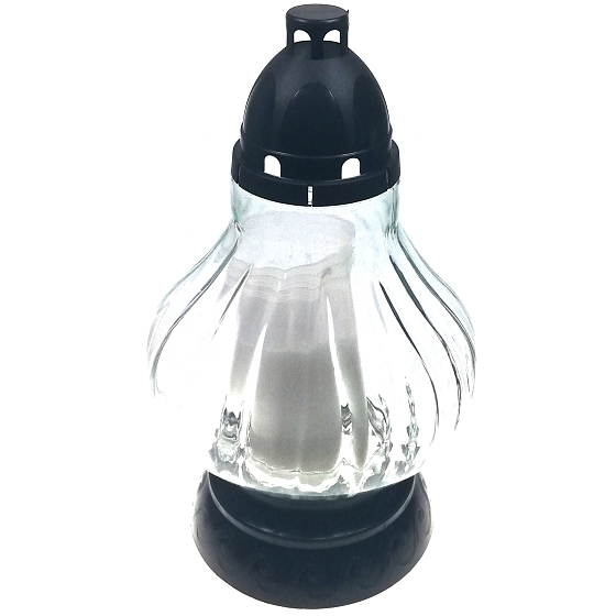 Lima Lampa skleněná hřbitovní Váza 400 g