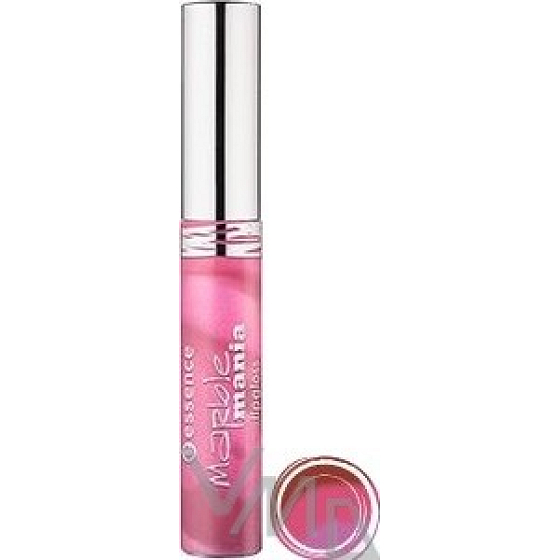 Essence Marble Mania lesk na rty 03 Pink Twister 8 ml