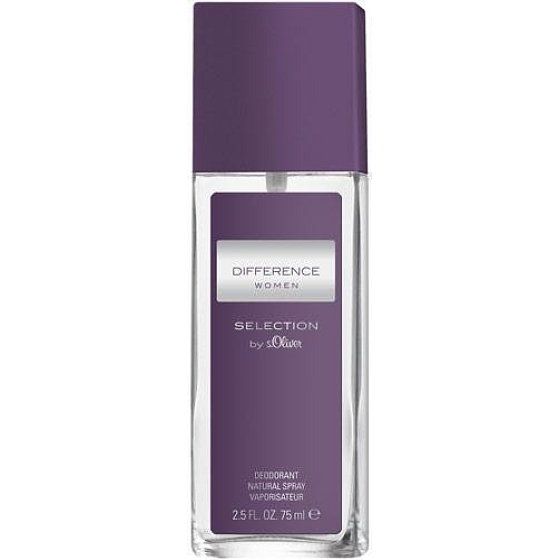 s.Oliver Difference Woman parfémovaný deodorant sklo pro ženy 75 ml